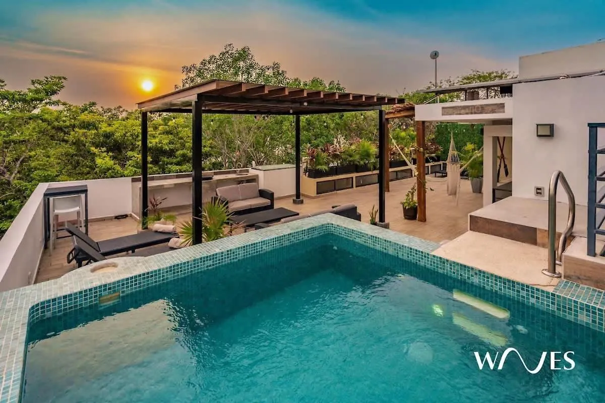 Exclusive 3-Bedroom House With A Large Roof Terrace And Private Pool Tulum 0*,  Mexico